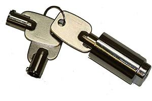HENRY KENT TRAILERS Bradley Trailer Hitch lock, Barrel Lock for Bradley Coupling, Integral, Maypole