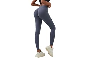 Neteson Leggins Sportivi Donna Push Up Booty Scrunch Leggins Dimagranti Pantaloni Palestra Vita Alta Opaco Senza Cuciture Pantacollant Anticellulite Yoga Fitness