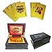 Produktbild LUXUS-BRETT/DECK, 24 K VERGOLDET, POKERKARTEN £ 50 EDITION FLEXIBLE SPIELKARTEN, KOMPLETTES POKER-BRETT/DECK 99,9% PUR-GOLD PLATTIERT, GESCHENK-BOX