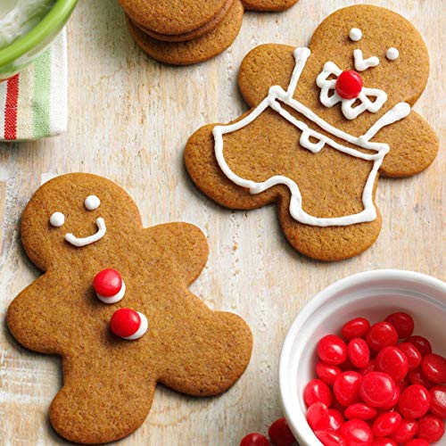 KENIAO Navidad Cortadores de Galletas Invierno Moldes para Galletas - 5 Piezas - Copo de Nieve, árbol de Navidad, Hombre de Pn de Jengibre, Papá Noel y Reno - Acero Inoxidable