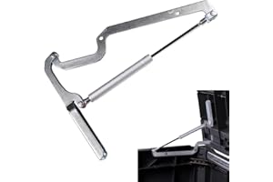FSGSJXMM Kompatibel mit Keter Hinge Store It Out Arc/Max/Ace/Prem 1150 XL/Elite Aufbewahrungsbox Heavy Duty Kolben Gasdruckfeder WLPS Scharnier 565308