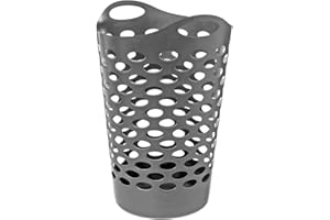 5 FIVE SIMPLY SMART 5five - flexibler wäschekorb 60l grau