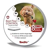 Alta eficiencia: nuestro collar de pulgas no solo puede soportar garrapatas y pulgas desde el cuello del gato a todo el cuerpo, sino que combate mosquitos, piojos y larvas.
