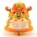 baby walker sea explorer activity board music & lights 3 height adjustable with interactive sounds choice of 6 colours (Orange/Yellow)