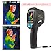 Produktbild FairytaleMM Tragbare HT-04 Wärmebildkamera High Sensitive Sensor HD-Farbbildschirm in Echtzeit Antworten Precise Lader Punkt(schwarz)