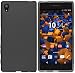 Produktbild mumbi Schutzhülle Sony Xperia Z5 Hülle transparent schwarz