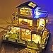 Produktbild Vorschul-Entwicklungs-Modellspielzeug für Kinder Diy House Impression Vancouver Manuelle Montage Modell Villa Miniatur 3d Gewächshaus Bastelsätze für Erwachsene - Hölzernes Puppenhaus mit Möbeln und Z