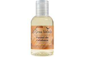 Gran Velada - Essenza Aromatica Torta di Zucca 50 ml | Aromi Intensi | Ideale per Candele, Saponi e Creme | Uso Cosmetico e Artigianato | Speciale Halloween