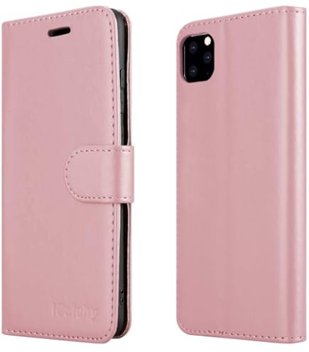 QLTYPRI Funda Para IPhone 11 Pro, Premium PU Cuero Simple Wallet Case [Ranuras Para Tarjetas] [Soporte