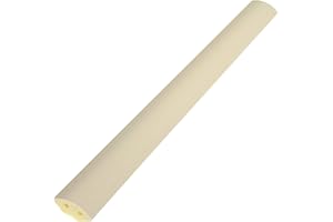 TRULY PVC SUPPLIES Quadrant Bead uPVC Plastic Window Door Bead Finishing Trim (2.5m) - 17.5mm, Cream