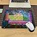 Produktbild Mauspad gaming mauspad Periodensystem der Elemente Weinlesestilvolle Mausunterlage SpielRechteck Mousepad B, B