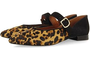 GIOSEPPO Bailarinas Merceditas Estampado Leopardo FERNITZ