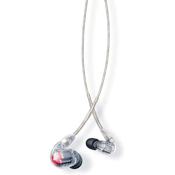 Shure SE846-CL Sound Isolating Wired In Ear Earphones with Quad 