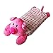 Baby's Buckwheat Hull Pillow with Cotton Pillow (1-3years) ( Pig, Pink )