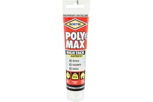 Bostik Poly Max High Tack Express colla di montaggio trasparente tubo 115gr