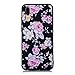 Produktbild Chreey Huawei P20 Hülle, Weiche TPU Silikon Bumper Case 3D Drucken Blume Muster Design Mode Handyhülle [Rosa Blumen]