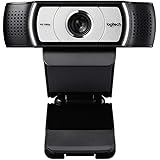 Logitech C930c HD Smart 1080P Webcam with Cover for Computer Zeiss Lens USB Video Camera 4 Time Digital Zoom Web cam (Asian M