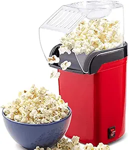 Home Made Popcorn Machine, Popcorn Maker Machine for Home, Hot Air Popcorn Maker, Popcorn Maker for Home (Popcorn Machine), Automatic Household Electric Instant Popcorn Maker (Stylish Design)