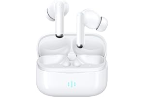 YELKUTT Wireless Earbuds, Earphones with HiFi Stereo Deep Bass In Ear Buds, Bluetooth 5.4 Headphones with 6 ENC Noise Cancelling Mic, 50H Playtime, Wireless Headphones Mini Ultra Light, IP7 Waterproof