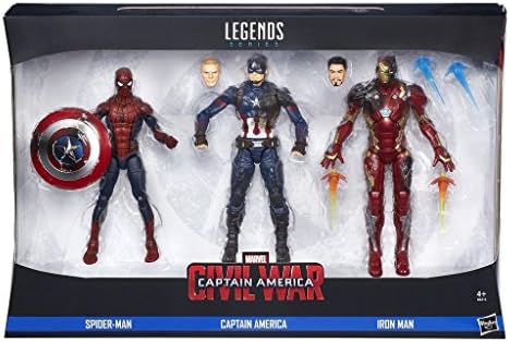 Marvel Legends Action Figures, Pack of 3