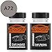 Produktbild TRISTARcolor Autolack Lackstift Set Bayerische Motoren Werke/BMW A72 Kaschmirsilber Metallic/Marzipan Metallic Basislack Klarlack je 50ml