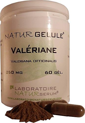 VALERIANE NATURGELULE BIO - vegetarian capsule of plant from organic farming - Sleep - Insomnia - Falling asleep - Nocturnal awakenings - 60 cap