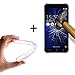Produktbild WoowCase - [ Asus Zenfone 3 ZE520KL ] Schutzhülle Silikon Transparent [ +1 Schutzglas ] 9H Panzerglas Display Schutzfolie, Hülle Case TPU