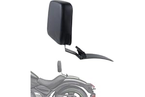 GYMARK Motorcycle Driver Backrest Sissy Bar Support Mount for Kawasaki Vulcan S 650 VN650 2015-2023 Rider Cushion Pad Accessories