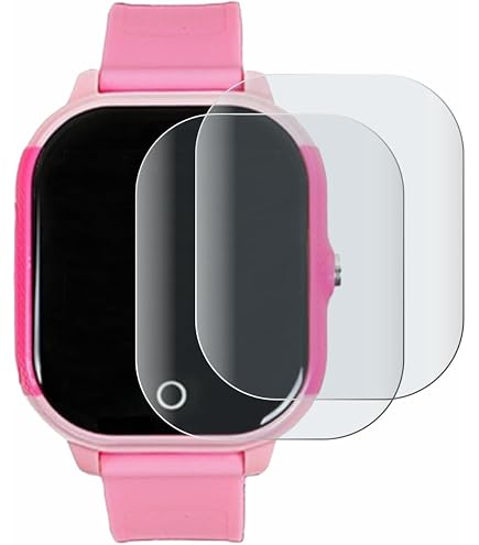 Film Protection Écran 3D Full Cover Pour KSIX Iria Smartwatch 1,7 Pouces - 2 Pièces - Auto-Cicatrisant, Anti-Empreintes