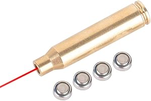 FESOITTY Cartuccia Red DOT Alesaggio Sight 223REM Boresight per Fucile ad Aria compressa Accessori per Caccia