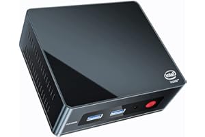Beelink Mini PC Intel Processor J4125(up to 2.7GHz) GK Mini, 8G LPDDR4/256G SSD Mini Computer,4K UHD,2.4G/5G Dual WiFi,BT4.0,Dual HDMI Ports,Gigabit Ethernet,Mini Desktop Computer