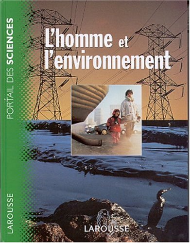 couverture de : L'homme et l'environnement