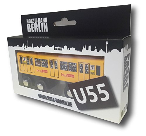 Preisvergleich Produktbild Holz U-Bahn Berlin Linie U55