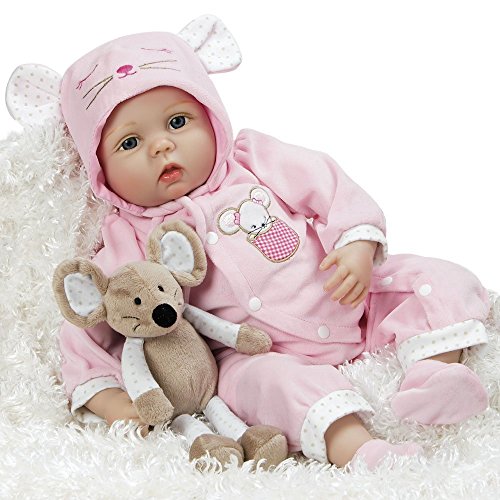 Paradise Galleries Great to Reborn Lifelike Realistic Soft Vinyl 53cm Baby Girl Doll Gift 
