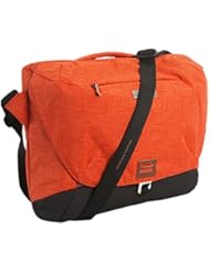 Ternua Navaho Messenger Mochila Bandolera, Unisex Adulto, Rojo (Orange Red / Black), Talla Única