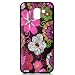 Produktbild Everainy Kompatibel für Samsung Galaxy J6 2018 Hülle Silikon Bumper Gummi Neu Cover Hüllen Galaxy J6 2018 Handyhülle Stoßfest TPU Stoßstange Schutzhülle (Blume)
