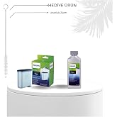 Philips CA6700/10 ile Uyumlu Espresso Makinesi Bakım Seti, Kire&ccedil; Temizleme Sol&uuml;syonu CA6903, Aqua Clean Filtre 2'li Set