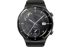 Blackview R7 Pro - Smartwatch męski damski - wodoodporny smartwatch IP68 - metalowa ramka i odporne szkło Corning - śledzenie zdrowia z tętnem, tlenem krwi i snem - czarny