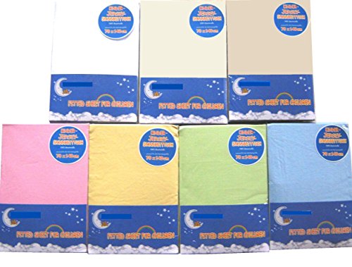 HAHN Jersey-Spannbettlaken für Kinderbett, 70x140 cm