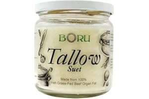 BORU SUPPLEMENTS BORU Tallow Beef Suet 100% Irish Grass-Fed Beef Organ Fat 300g (Tallow x 1)