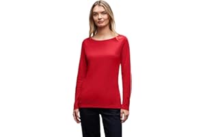 Street One Damen 3228737 Basic Langarmshirt (1er Pack)