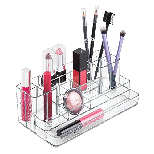 InterDesign 52950EU Rain Kosmetik Lippenstift-Organizer, durchsichtig - 3
