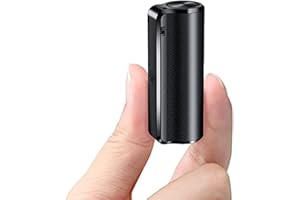 YOUHE Grabadora de Voz 32GB con Activación por Voz- 350 Horas de Tiempo de Grabación, Grabadora a Prueba de Agua, Un Botón para Grabar/Guardar, Recargable