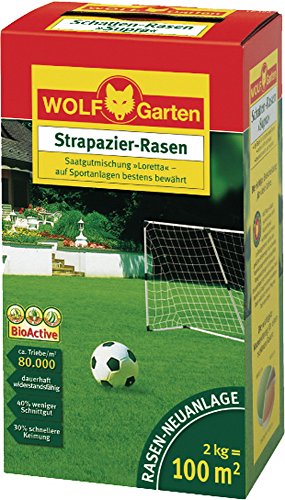 Preisvergleich Produktbild Wolf Grassamen Loretta, Ca. 100 m², 2,0 Kg