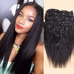 20 Yaki Straight Doren Yaki Straight Clip In Hair Extensions