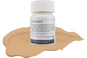DD Composite Farbpaste 100g beige RAL 1001 Pigment hochkonzentriert für Kunstharze Epoxidharz Resin Polyesterharz Gießharz farbintensiv deckend