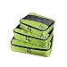 Magideal 3pcs Green Storage Bag Case Pouch Organizer Holder Travel Zip Mesh RS.1530.00