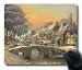Produktbild Personalized Custom Gaming Mouse Pad Oblong Shaped Classic Christmas Painting Design Natural Eco Rubber Durable Computer Desk Stationery Accessories Mouse Pads for Gift