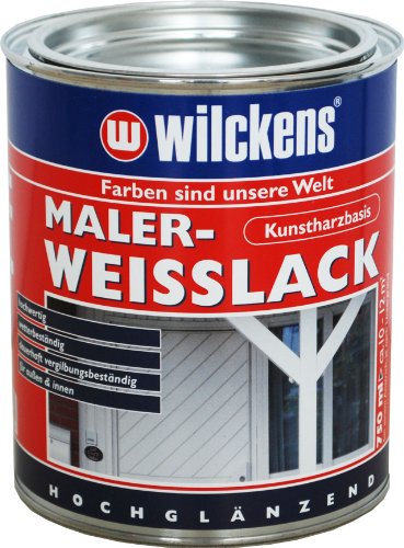 Wilckens Maler Weisslack, weiß, 750 ml 11091200050