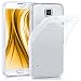Produktbild MoEx Samsung Galaxy S5 Hülle Silikon Transparent [OneFlow Frosted Back-Cover] Stoßfeste Schutzhülle Clear Handy-Hülle für Samsung Galaxy S5/S5 Neo Case Dünn Silikonhülle Tasche